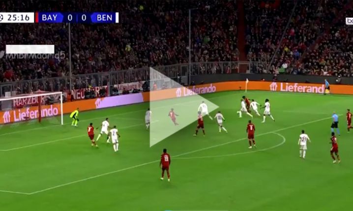 Lewandowski STRZELA GOLA Benfice! [VIDEO]